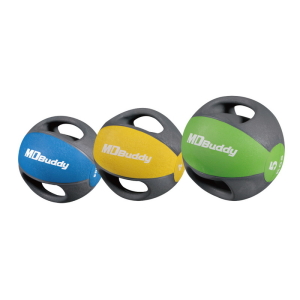 MD Buddy Rubber Weight Grip Exercise Medicine Ball
